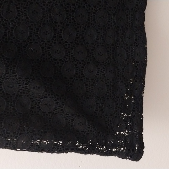 Tulle Sleeveless Midi party Lace Dress for Women sz Medium in Black - Picture 6 of 8